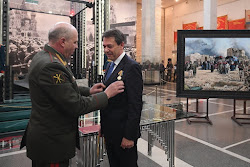 Condecorado por el Ministerio de Defensa de la Federación de Rusia